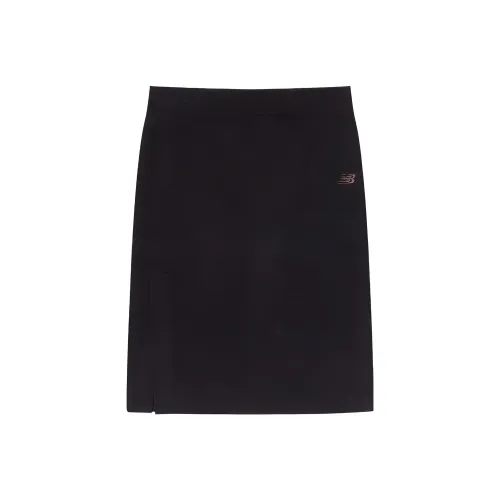 New Balance совместный бренд Повседневные короткие юбки Женские Черный