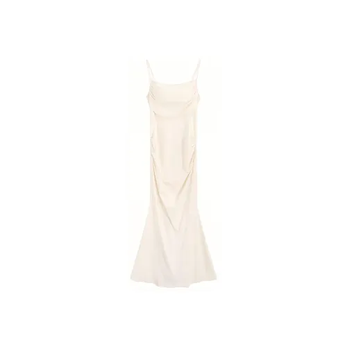 TIBINB Юбка-платье Женское Белое