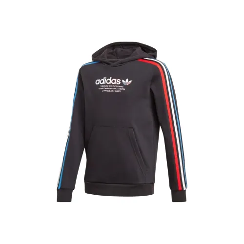 Adidas Originals Толстовка ADICOLOR HOODIE Черный Детский