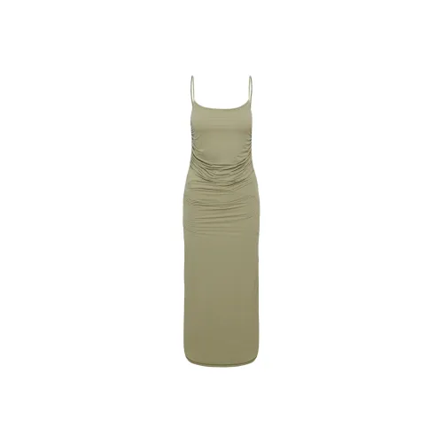 ARITZIA WILFRED Chapter Платье Slip Платье Женские Bosana Зеленый