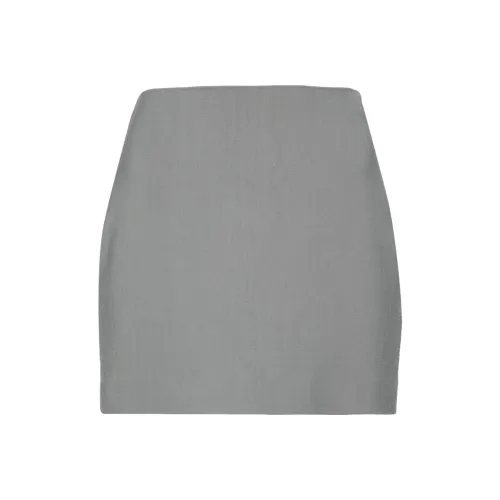 NANUSHKA Повседневные короткие юбки Женские Battleship Серый