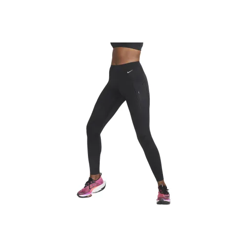 NIKE Черные Женские Спортивные Брюки