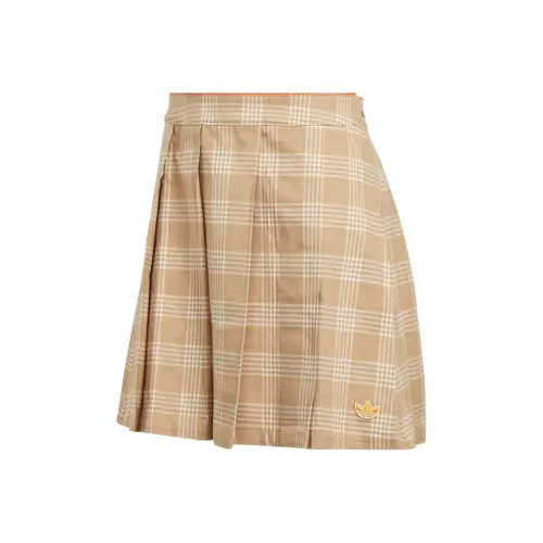 Adidas Повседневные короткие юбки Версия для Японии Женские Желтые