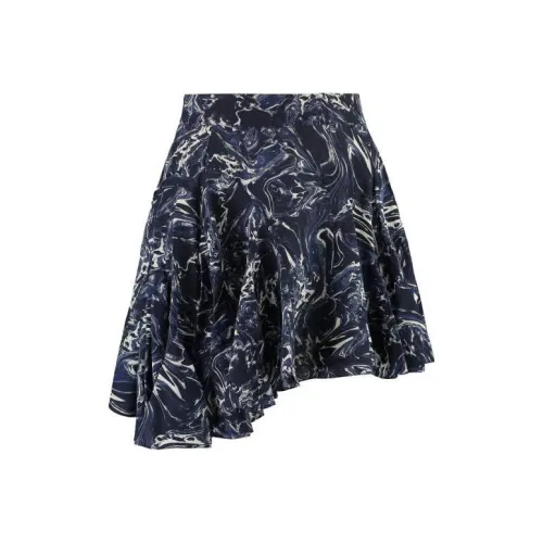 ISABEL MARANT Синие Женские Повседневные Короткие Юбки