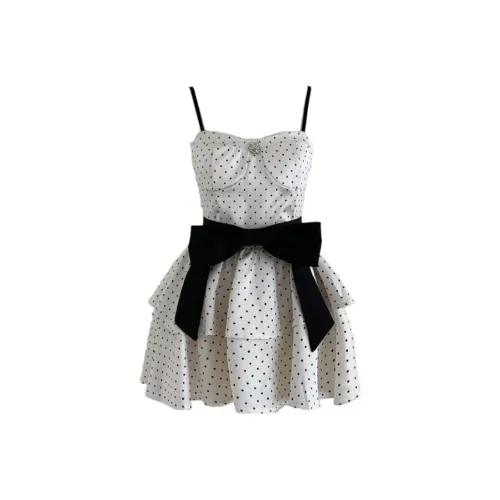 AURORA MUSE Slip Платье Женское Белое