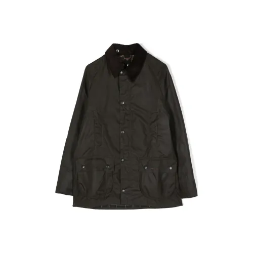 Barbour Оливково-зеленый Kids Куртки