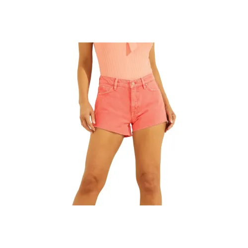 GUESS Manila Шорты Джинсовые шорты Женские Розовый