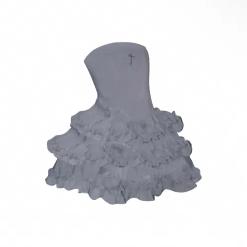 Frustration Garden Без рукавов Платье Женское Серое