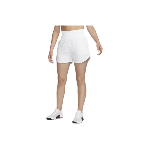 NIKE Белые Женские Спортивные Шорты