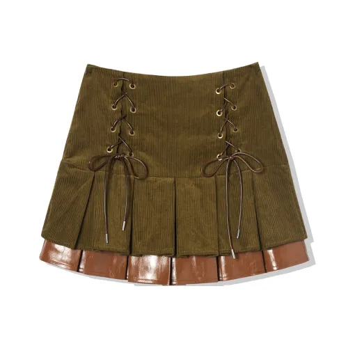 LA CRAWFISH Плиссированная юбка Женская