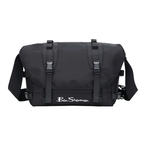 BEN SHERMAN Полиэстер Сумка через плечо Сумка на плечо Унисекс Черный