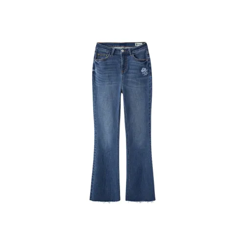 oniarai Синие Женские Джинсы