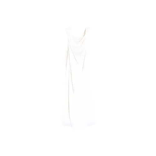 Lanvin Белые Женские Платья без рукавов