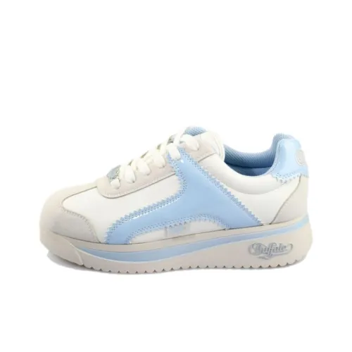 Buffalo Casual Low Top Кремовый/Синий/Белый Унисекс
