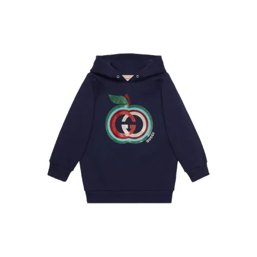 GUCCI Толстовка FW21 Темно-синий Детский