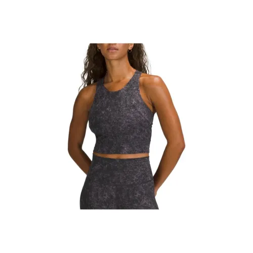 Lululemon Invigorate Черные Женские Спортивные Майки Без Рукавов