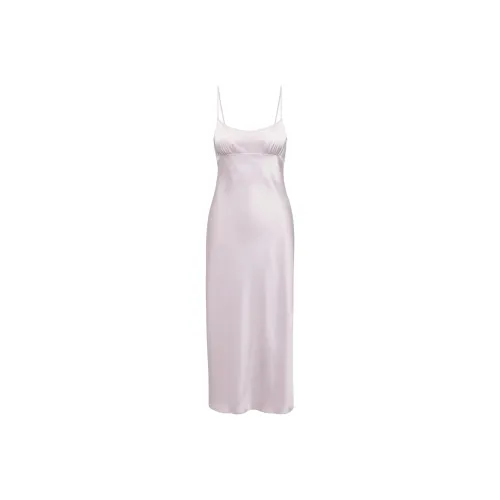 ARITZIA WILFRED Toulouse Satin Dress Slip Dress Women's Sugarplum Lilac Sugar Plum Lilac