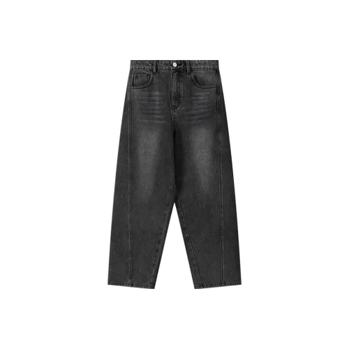 MOSIIMORII Джинсы Женские Черные Серые