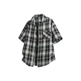 Чёрный, клетка (в комплекте с рубашкой с короткими рукавами).