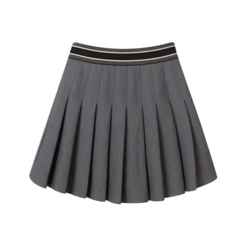 Pit Повседневные короткие юбки женские серые