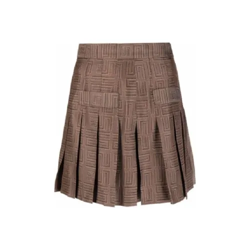 Sandro Повседневные короткие юбки Женские Коричневый