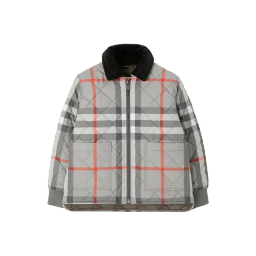 Burberry Угольно-серый Kids Куртки