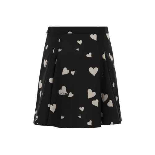 MARNI Черные Женские Повседневные Длинные Юбки