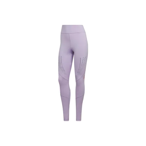 Adidas Светло-фиолетовые Женские Спортивные Брюки