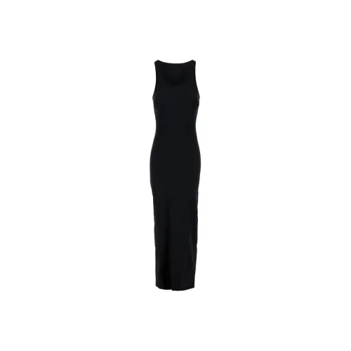 MM6 MAISON MARGIELA SS25 Без рукавов Платье Женское Черное