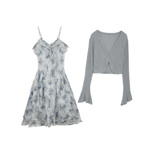 Icicofficial Комплект с юбкой Женские Синий