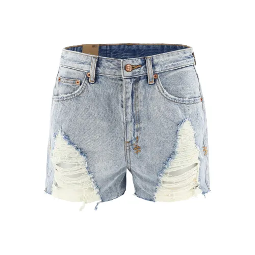 Ksubi Промытый синий Женские джинсовые шорты