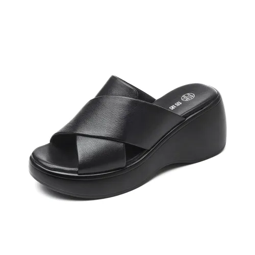 Cigna Тихий Слипоны Женские Черный