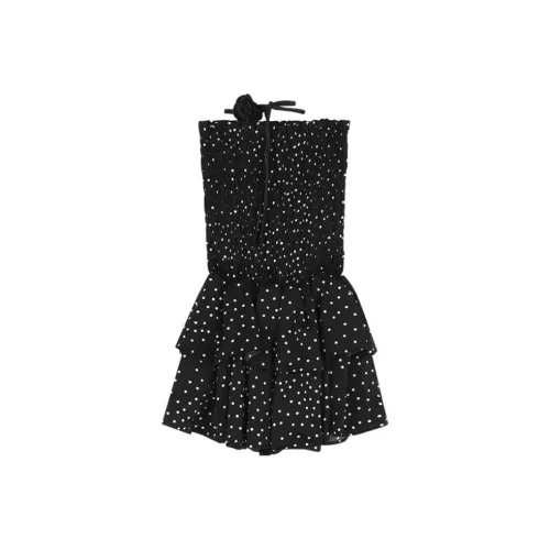 SECFLY OFFICIAL Без рукавов Платье Женское Черное