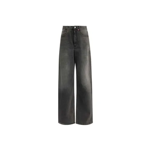 MM6 Maison Margiela Темно-серые Женские Джинсы