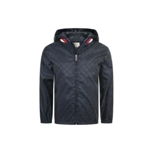 GUCCI Куртки и Пальто FW21 Темно-синий Детский