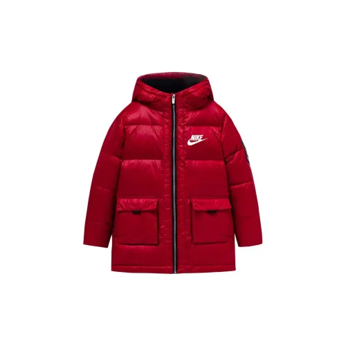 NIKE Красный Kids Пуховики