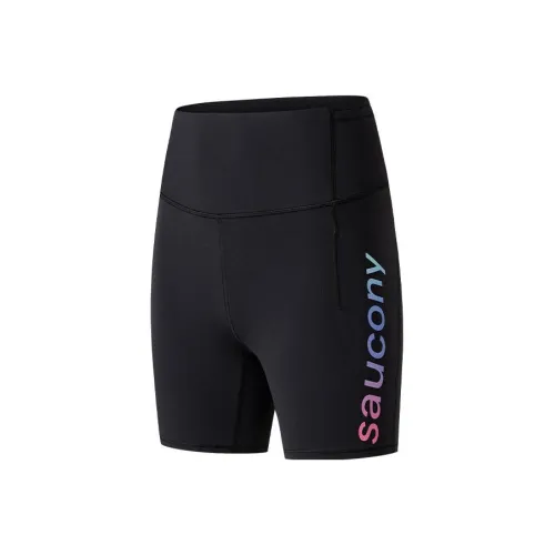 Saucony Черные Женские Спортивные Шорты