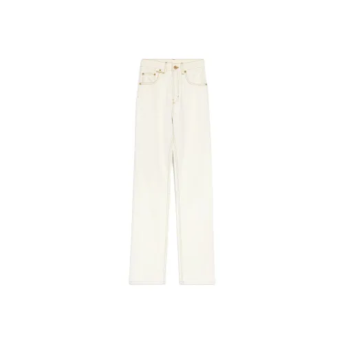 Jacquemus Белые Женские Джинсы