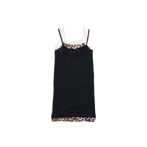 Платье Balenciaga Slip Женское Черное