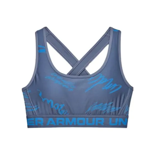 Under Armour Crossback Синий Женское спортивное белье