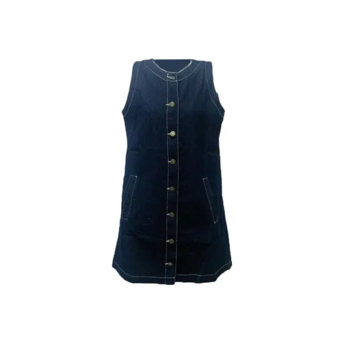 VKXOW Без рукавов Платье Женское Темно-синий