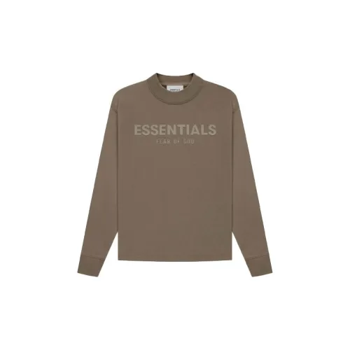Fear of God ESSENTIALS FW21 T-Shirt Пшенично-коричневый Детский