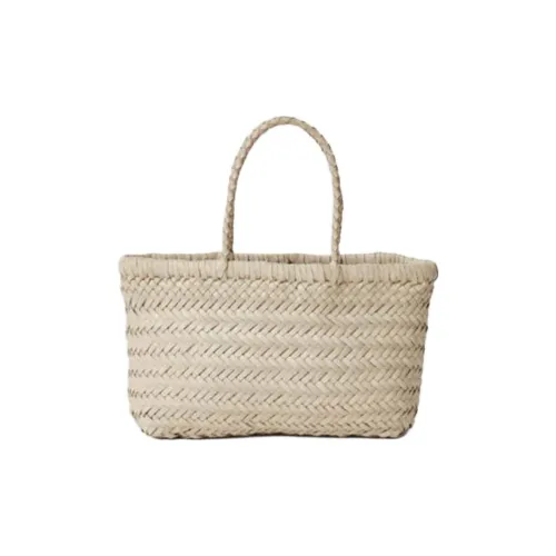 Dragon Diffusion Сумка Tote из кожи буйвола Мини Женская Жемчужно-белая