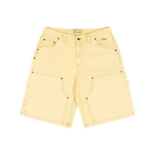 Dime MTL SS25 Джинсовые шорты Унисекс Лимон