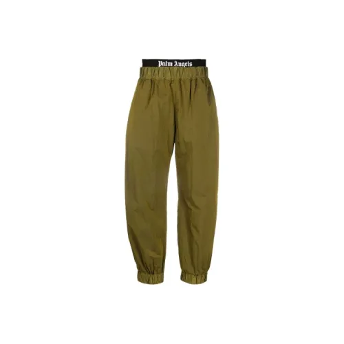 PALM ANGELS Зеленые Женские Спортивные Брюки