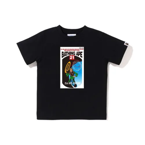 A BATHING APE Kids Т-рубашки