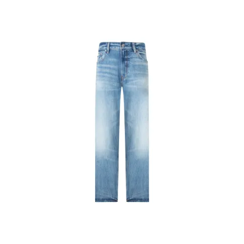 Calvin Klein Q24 Джинсовый светло-голубой Женские Джинсы