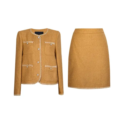 ROEYSHOUSE Комплект с юбкой Женские Светло-карамельный