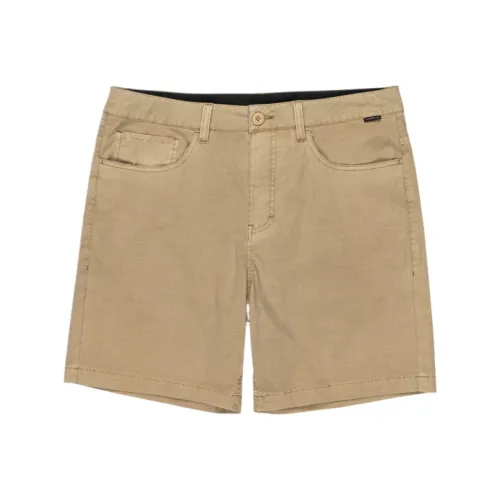 Quiksilver Хаки Мужские Повседневные Шорты