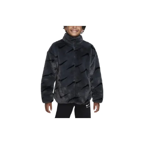 Nike Куртки и Пальто FW22 Черный Детский